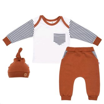 3-dílná souprava New Baby Little Boy - velikost 74 (6-9m)