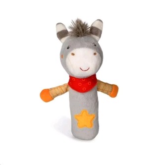 Happy Farm Pískátko do ruky Nuk Oslík