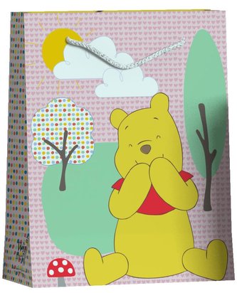 Disney Dárková taška L - Medvídek Pů 26 x 33 cm