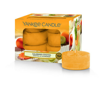 Yankee Candle čajové svíčky 12 ks - Calamansi Cocktail