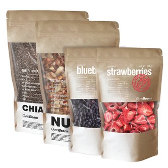 Nuts & Fruits Bomb Pack - GymBeam - balík