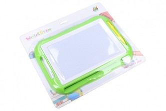 Magnetická tabulka kreslící plast 25x19cm na kartě