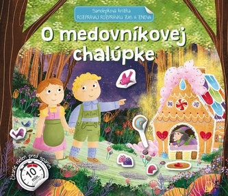 Samolepková knižka O medovníkovej chalúpke
