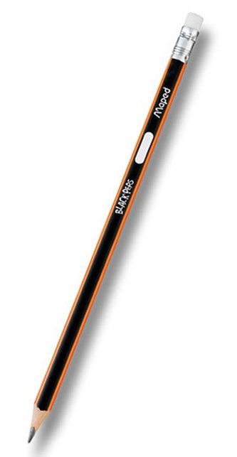 Maped - Tužka s pryží B 12 ks