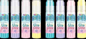 Colorino Pastel - lepicí tyčinka mix barev