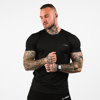 Tričko TRN Black - GymBeam - Velikost M