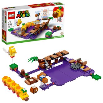 LEGO SUPER MARIO 71383 Wiggler a jedovatá bažina – rozšiřující set