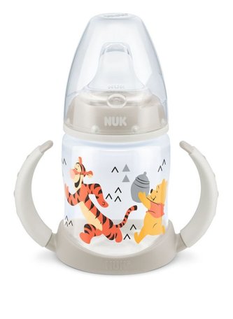 NUK FC lahvička na učení PP DISNEY-Medvídek Pú 150ml béžová