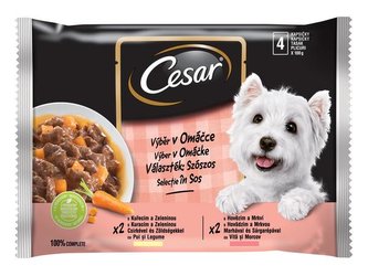 kap.CESAR Selection v omacce 4x100g