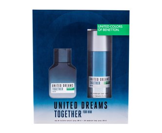 Benetton United Dreams toaletní voda 100 ml + deodorant 150 ml