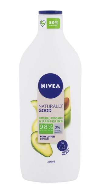 Nivea Naturally Good Tělové mléko Avocado 350 ml pro ženy