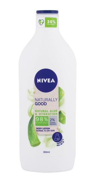 Nivea Naturally Good Tělové mléko Aloe Vera 350 ml pro ženy