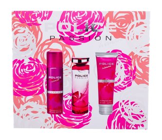 Police Passion toaletní voda 100 ml + tělový krém 125 ml + deodorant 200 ml