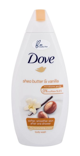 Dove Purely Pampering Sprchový gel Shea Butter 450 ml pro ženy