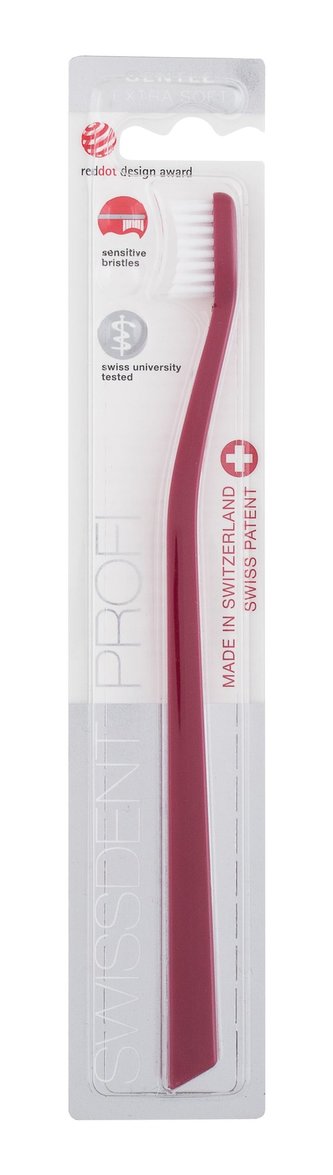 Swissdent Profi Zubní kartáček Gentle 1 ks Boudeaux Extra Soft unisex