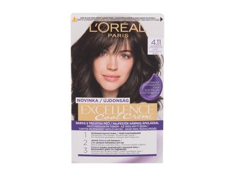 L´Oréal Paris Permanentní barva na vlasy Excellence Cool Creme Odstín 4.11 Ultra popelavá hnědá woman