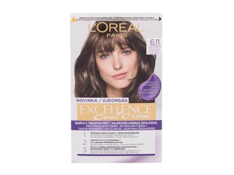 L´Oréal Paris Permanentní barva na vlasy Excellence Cool Creme Odstín 6.11 Ultra popelavá tmavá blond woman