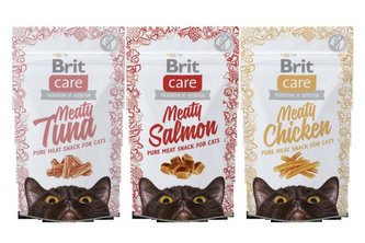 Brit Care Cat Meaty Snack Beef 80g