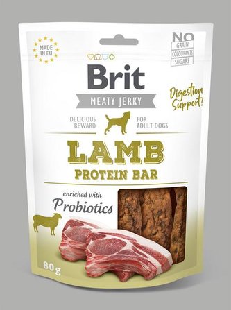 Brit Jerky Lamb Protein Bar 80g