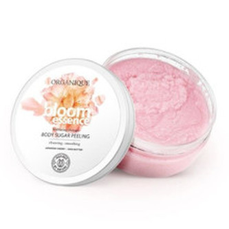 Organique Cukrový tělový peeling s vůní květin Bloom Essence (Body Peeling) 200 ml woman