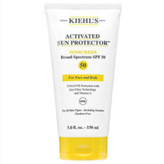 Kiehl´s Ochranný krém na obliče i tělo SPF 50 Sunscreen (Activated Sun Aqua Lotions) 150 ml woman