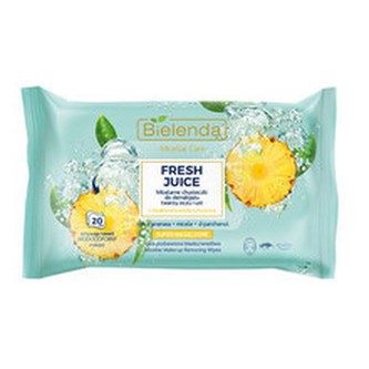 Bielenda Micelární odličovací ubrousky Ananas Fresh Juice (Micellar Wipes) 20 ks woman
