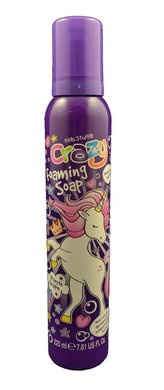 Crazy Soap - tvarovatelná pěna do koupele 225ml Purple Grape