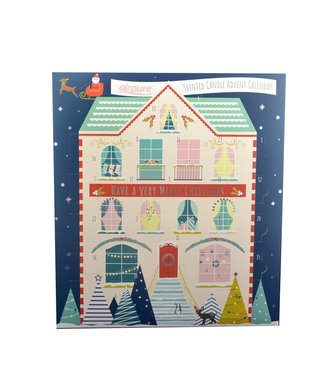 Airpure -  Adventní kalendář House (23x čajová a 1x votivní svíčka) NEW