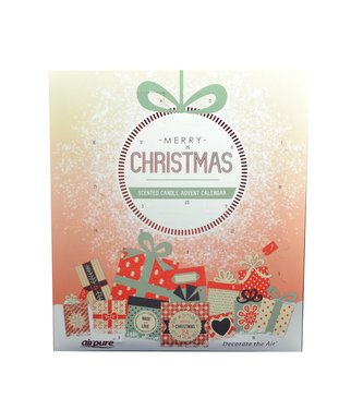 Airpure -  Adventní kalendář Bauble (23x čajová a 1x votivní svíčka) NEW