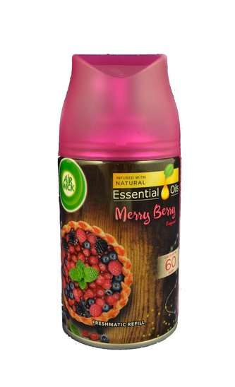 Airwick Fresh Matic 250ml Essential Oils - Merry Berry