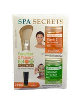 Spa Secrets Set 2x60ml Vitamin C/Cucumber/Applicator
