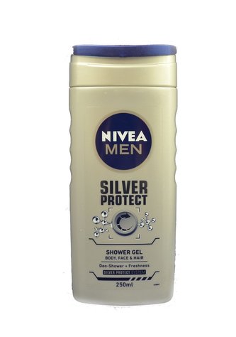Nivea SG 250ml MEN Silver Protect