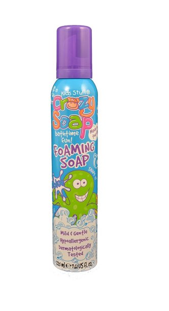 Crazy Soap - tvarovatelná pěna do koupele 225ml Blue