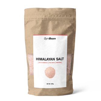 Růžová Himalájská sůl - jemná - GymBeam - 500 g