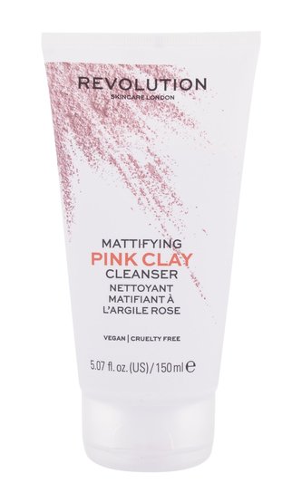 Revolution Skincare Pink Clay Čisticí pěna Mattifying 150 ml pro ženy