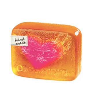 Organique Tuhé glycerinové mýdlo Heart For Him (Glycerine Soap) 100 g man