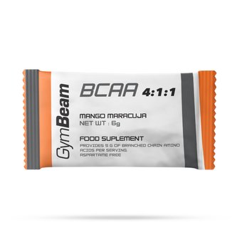 Vzorek BCAA 4:1:1 Instant - GymBeam - černý rybíz - 6 g