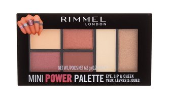 Rimmel London Mini Power Palette Dekorativní kazeta 6,8 g 006 Fierce pro ženy