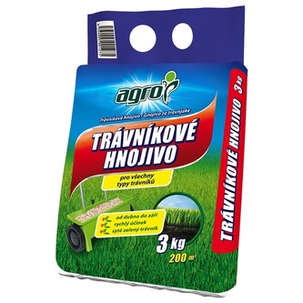 AGRO Hnojivo Trávníkové 3 kg AGR000362