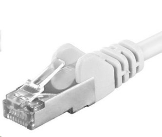 PREMIUMCORD Patch kabel CAT6a S-FTP, RJ45-RJ45, AWG 26/7 0,25m bílá PREMIUMCORD Patch kabel CAT6a S-FTP, RJ45-RJ45, AWG 26/7 0,25m bílá