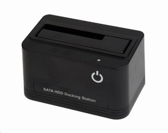 GEMBIRD HDD dokovací stanice pro USB 2.0 - 2.5\"/3.5\" SATA HDD a SSD