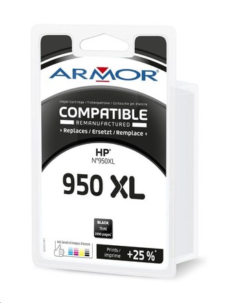 ARMOR cartridge pro HP OJ 8100/8600, Black (CN045AE)