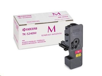 TK5240 Toner pro M5526CDN, 5526CDW, P5026CDN, 5026CDW tiskárny, KYOCERA magenta, 3tis.stran