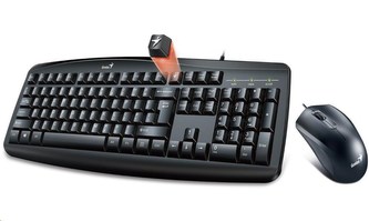 GENIUS klávesnice s myší Smart KM-200/ Drátový set/ USB/ černá/ CZ+SK layout GENIUS klávesnice s myší Smart KM-200/ Drátový set/ USB/ černá/ CZ+SK layout