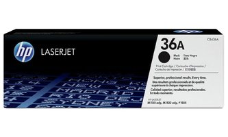 Toner pro "LaserJet P1505, 1505n, M1522" tiskárny, HP "CB436A" Černá, 2 tis.stran