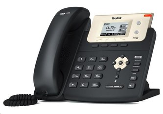 Yealink SIP-T21P E2 IP telefon, 2,3\" 132x64 LCD, 2 prog.tl. 2x 10/100, PoE, 2x SIP, bez adaptéru