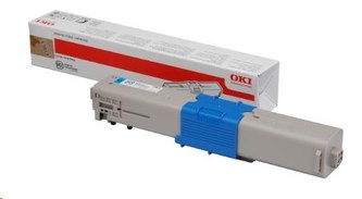 Toner pro "C301, 321" tiskárny, OKI Cyan, 1,5 tis.stran