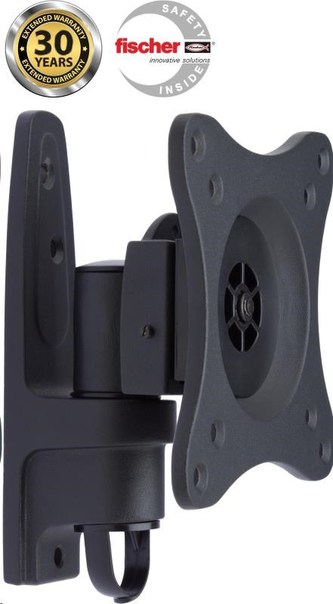 CONNECT IT A4BK nástěnný držák na obrazovky 13-27\", záruka 30 let, černá