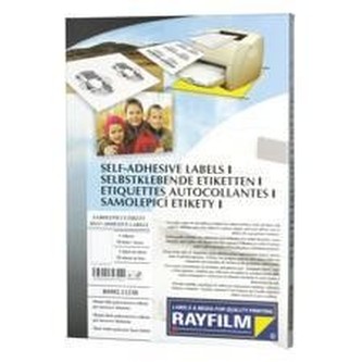 RAYFILM Fólia matná strieborná samolepiaca laser 100ks/A4 *R05551123A