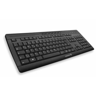 CHERRY klávesnice STREAM 3.0/ drátová/ USB+PS2/ černá/ CZ+SK layout